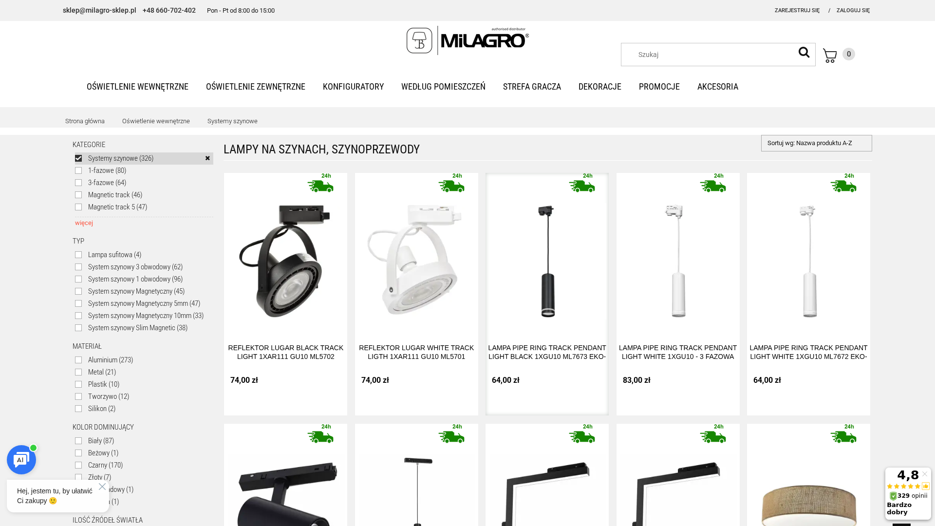 Jak zaplanować lampy na szynach w salonie z aneksem kuchennym?