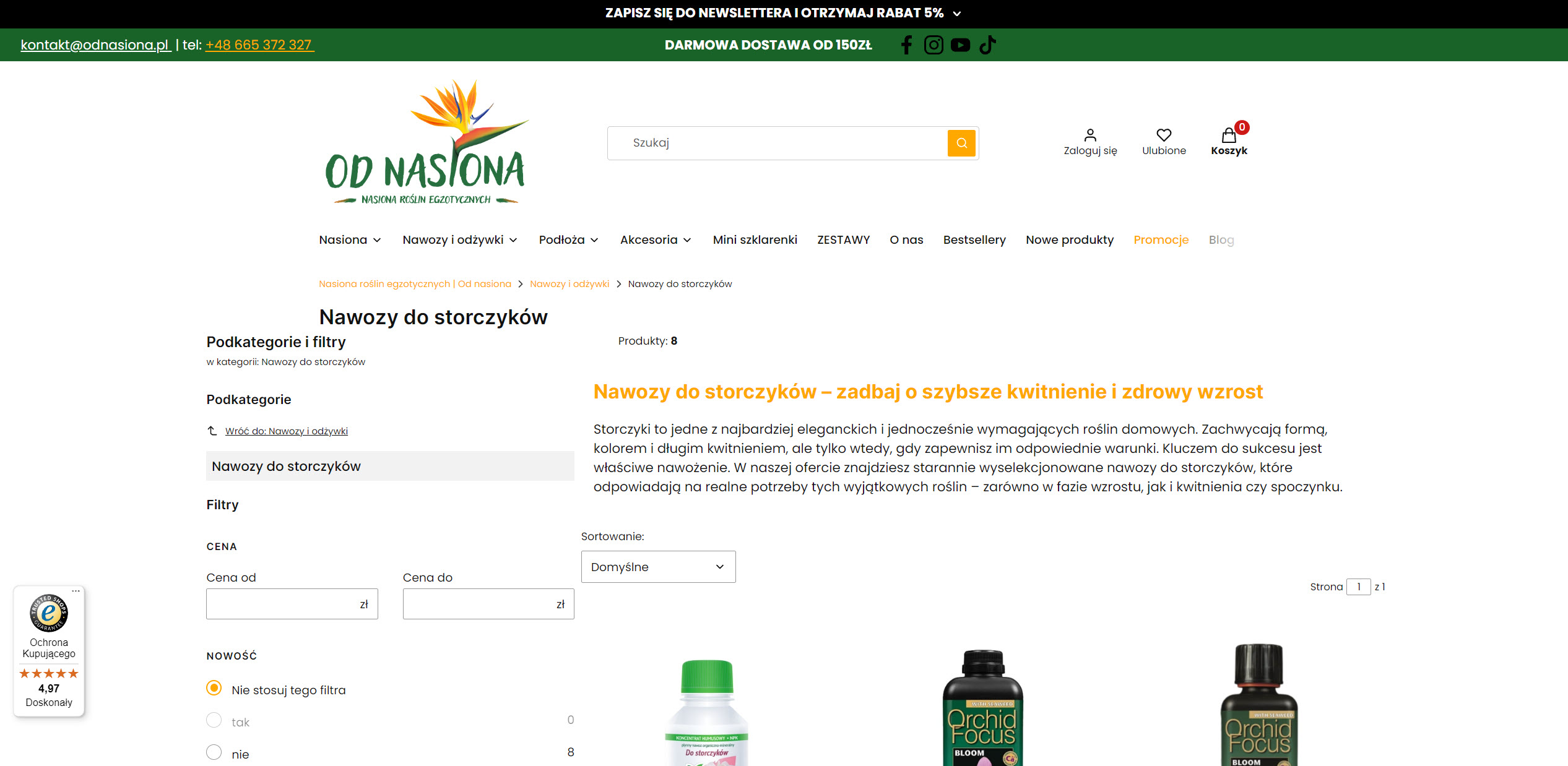 Czy nawozy do storczyków są potrzebne także po przesadzeniu rośliny?